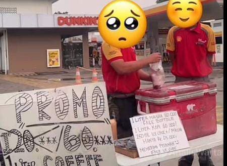 Dari Nozzle ke Donat: Kreativitas Karyawan SPBU Swasta di Tengah Kelangkaan BBM