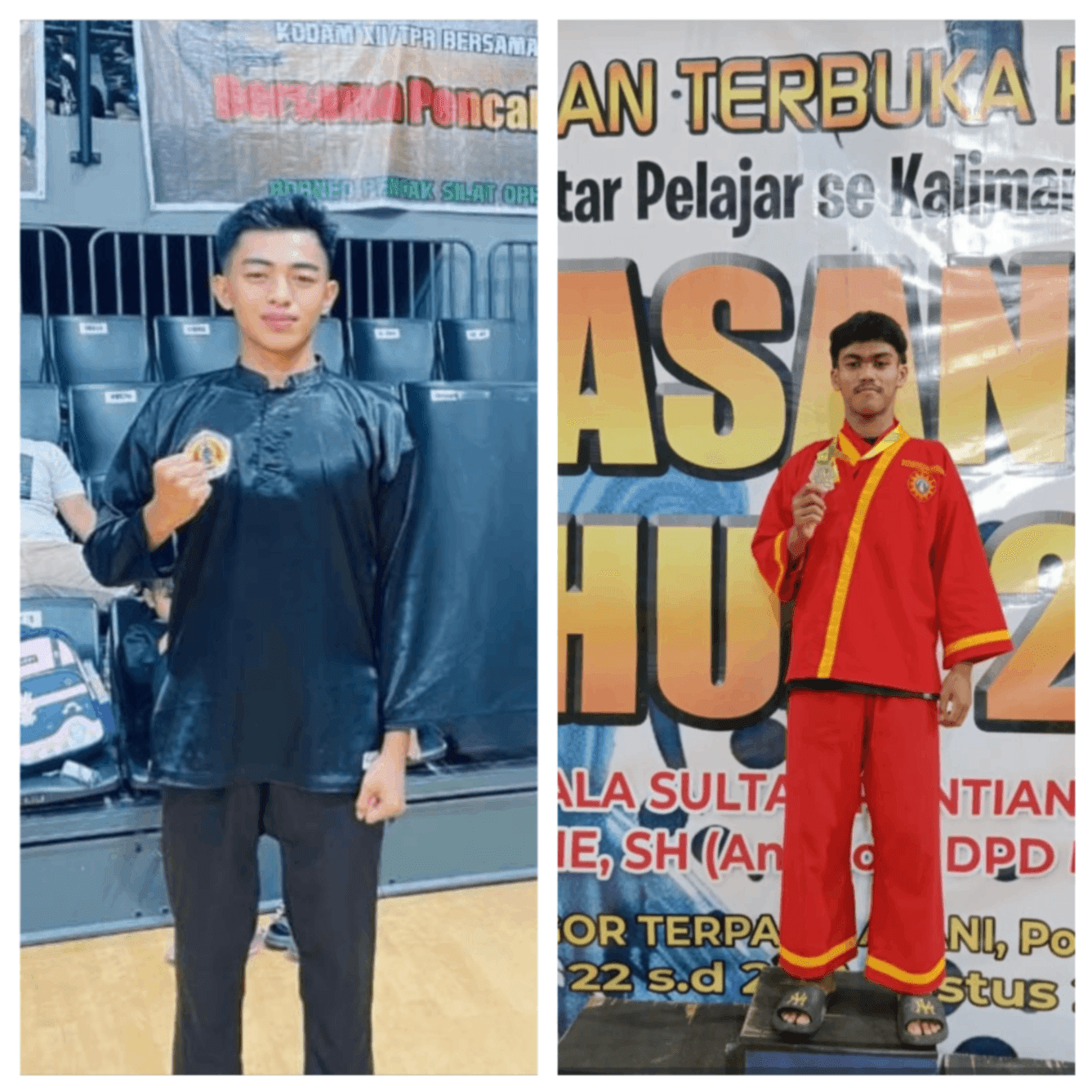 Dua Pendekar Muda Kubu Raya Siap Guncang Kejurnas Silat di Jakarta